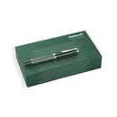Pelikan Souverän M815 Metal Striped Green Fountain Pen - Special Edition (2026) - Pen and Box | EndlessPens