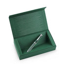 Pelikan Souverän M815 Metal Striped Green Fountain Pen - Special Edition (2026) - Pen in Box | EndlessPens
