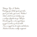 Pennonia Gesztenyebarna Chestnut Brown Ink Bottle (60ml) - A Close-Up Of A Text On Paper | EndlessPens