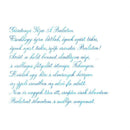 Pennonia Hupikék Whoopie Blue Ink Bottle (60ml) - A Close-Up Of A Text On Paper | EndlessPens