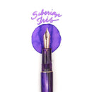 Pennonia × @nibsandflourishes Garden Delights: Siberian Iris Ink Bottle (30ml) - EndlessPens