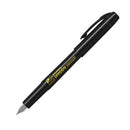 Platinum Preppy Black Edition Fountain Pen - Special Edition (2025) - Black Yellow with Nib Exposed | EndlessPens