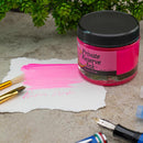 Private Reserve Ink Neon Inks Ink Bottle (60ml) - Neon Pink with Fountain Pen and Swatch | EndlessPens