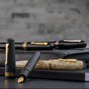 RADIUS® 1934 Fountain Pen - Settimo - Nero Opaco (Black Matte) - EndlessPens