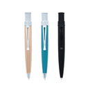 Retro 51 Tornado Elite Rollerball Pen - Stealth Black,Turquoise, and Copper Variants On White Background | EndlessPens