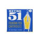 Retro 51 Ink Cartridge (6-Pack) - Blue