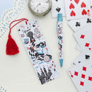 Retro 51 Tornado Alice in Wonderland Rollerball Pen - Pen and Bookmark