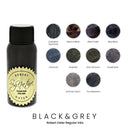Robert Oster Ink Bottle (50ml) - Regular - Black & Grey - EndlessPens