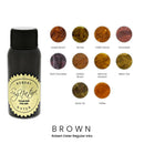 Robert Oster Ink Bottle (50ml) - Regular - Brown - EndlessPens