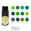 Robert Oster Ink Bottle (50ml) - Regular - Green - EndlessPens