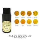 Robert Oster Ink Bottle (50ml) - Regular - Yellow & Gold - EndlessPens