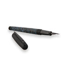 S.T. Dupont Line D Large Carbon Graphite Fountain Pen - Glacial Cave - Pen with Detached Cap Cover | EndlessPens