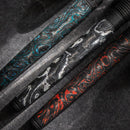 S.T. Dupont Line D Large Carbon Graphite Fountain Pen - Three Fountain Pens | EndlessPens