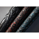 S.T. Dupont Line D Large Carbon Graphite Fountain Pen - Red, Blue and White with Black Pens | EndlessPens