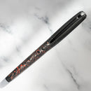 S.T. Dupont Line D Large Carbon Graphite Fountain Pen - Fiery Lava | EndlessPens