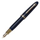 Sailor 1911L Casual Stable Fountain Pen - Muted Blue with Nib Exposed | EndlessPens