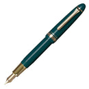 Sailor 1911L Casual Stable Fountain Pen - Muted Green with Nib Exposed | EndlessPens