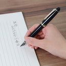 Sailor 1911L Casual Stable Fountain Pen - Muted Black Writing on Paper | EndlessPens