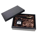 Sailor KOP 1911 Ebonite Gold Fountain Pen - Ink and Pen on Box | EndlessPens