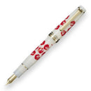 Sailor Kamawanu Fountain Pen - Limited Edition (2026) - Tsurumaru-ume - Pen on White Background  EndlessPens