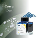 Sailor Manyo 5th Anniversary "In Love" Ink Bottle (50ml) - Dew - Tsuyu