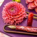 Tailored Pen Company × @nibsandflourishes - Dahlia Fountain Pen - EndlessPens