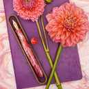 Tailored Pen Company × @nibsandflourishes - Dahlia Fountain Pen - EndlessPens