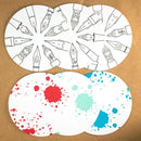 The Well-Appointed Desk Coaster (8-Pack) - The Nibologist Letterpress