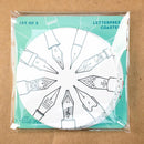 The Well-Appointed Desk Coaster (8-Pack) - The Nibologist Letterpress
