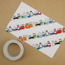 The Well-Appointed Desk Washi Tape - Inky Dreams Ink Bottle