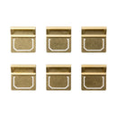 Traveler's Brass Clips Set - Index
