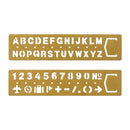 Traveler's Brass Template Bookmark