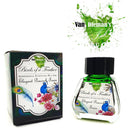 Van Dieman's Birds of a Feather - Elegant Peacock Train - Shimmering Fountain Pen Ink - EndlessPens