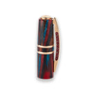 Visconti Homo Sapiens Legacy Celluloid Fountain Pen - Pen Cap Cover on White Background | EndlessPens