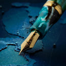Visconti Homo Sapiens Nebula Eagle Fountain Pen - Pen Nib | EndlessPens
