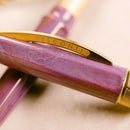 Visconti Mirage Mythos Aphrodite Fountain Pen - Pen Cap Cover Close Up | EndlessPens