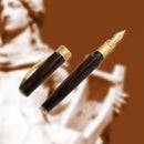 Visconti Mirage Mythos Apollo Fountain Pen - Pen and Cap Cover Detached | EndlessPens