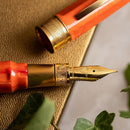 Visconti Mirage Mythos Demeter Fountain Pen - Pen and Cap Cover Detached | EndlessPens