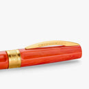 Visconti Mirage Mythos Demeter Fountain Pen - Pen Cap Covering The Pen | EndlessPens