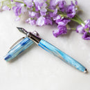 Visconti Van Gogh Self Portrait in Blue Fountain Pen - Pen and Cap Cover | EndlessPens