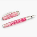 Visconti Van Gogh Souvenir de Mauve Fountain Pen - Pen and Cap Cover on White Background | EndlessPens