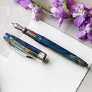 Visconti Van Gogh Starry Night Fountain Pen - Pen and Cap Cover Detached | EndlessPens