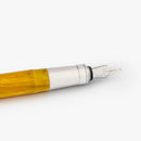 Visconti Van Gogh Sunflowers Fountain Pen - Pen Nib on White Background | EndlessPens
