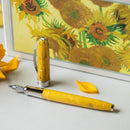 Visconti Van Gogh Sunflowers Fountain Pen - Pen and Cap Cover | EndlessPens
