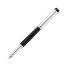 Waldmann Grandeur Fountain Pen - Black Laquered - Nib Exposed