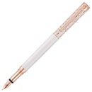 Waldmann Xetra Vienna Diamond Lady Fountain Pen (Stainless Steel) - Exposed Nib