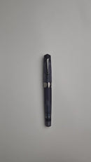 Leonardo Momento Zero Grande Pura Frosted Gray Fountain Pen (6mm, Stainless Steel) | EndlessPens