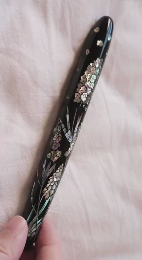CYPRESS × @micahfinds Victorian Flora: Hopeful Hyacinth (14K Gold) Fountain Pen Overview | EndlessPens